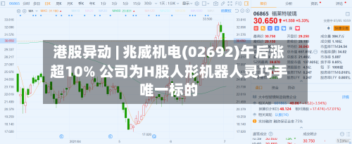 港股异动 | 兆威机电(02692)午后涨超10% 公司为H股人形机器人灵巧手唯一标的
