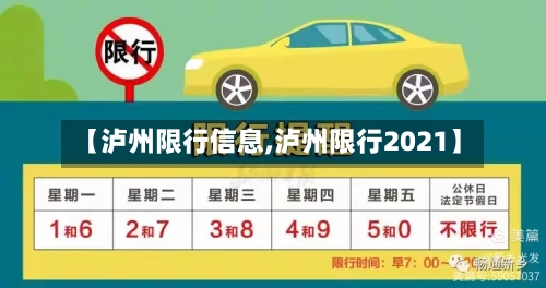 【泸州限行信息,泸州限行2021】