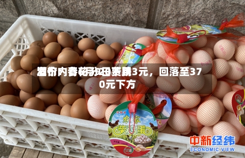 酒价内参6月9日费用发布：青花汾20下跌3元	，回落至370元下方-第3张图片